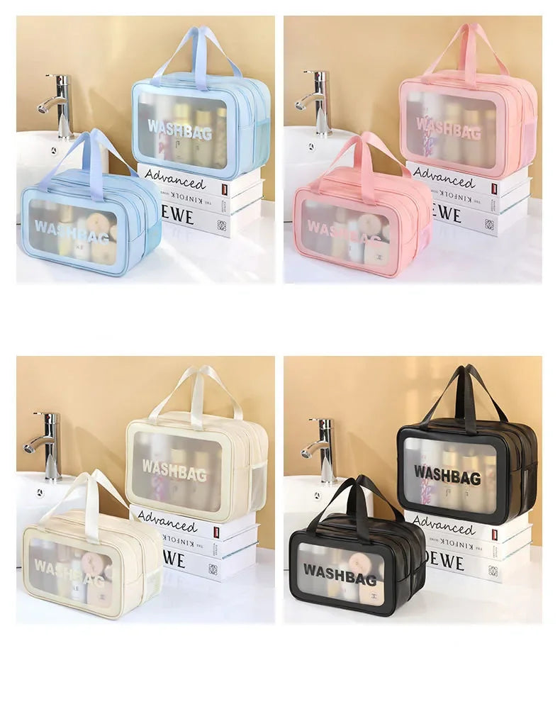 The Meadow Mist Wet-Dry Toiletry Bag